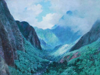 Valle de Iao, Maui de D. Howard Hitchcock